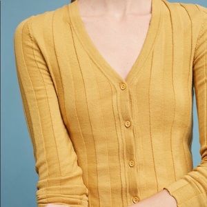 Anthropologie Akemi + Kin Ribbed Cropped Cardigan